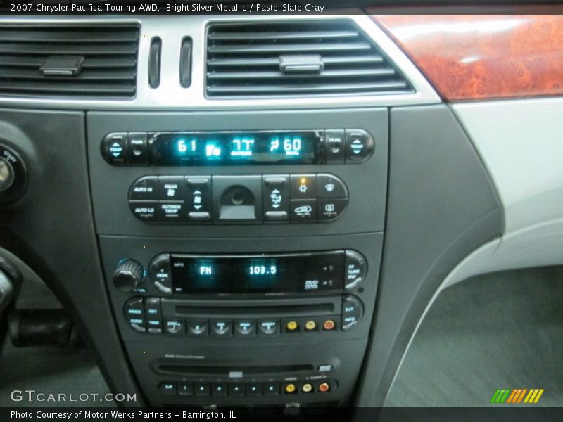 Bright Silver Metallic / Pastel Slate Gray 2007 Chrysler Pacifica Touring AWD