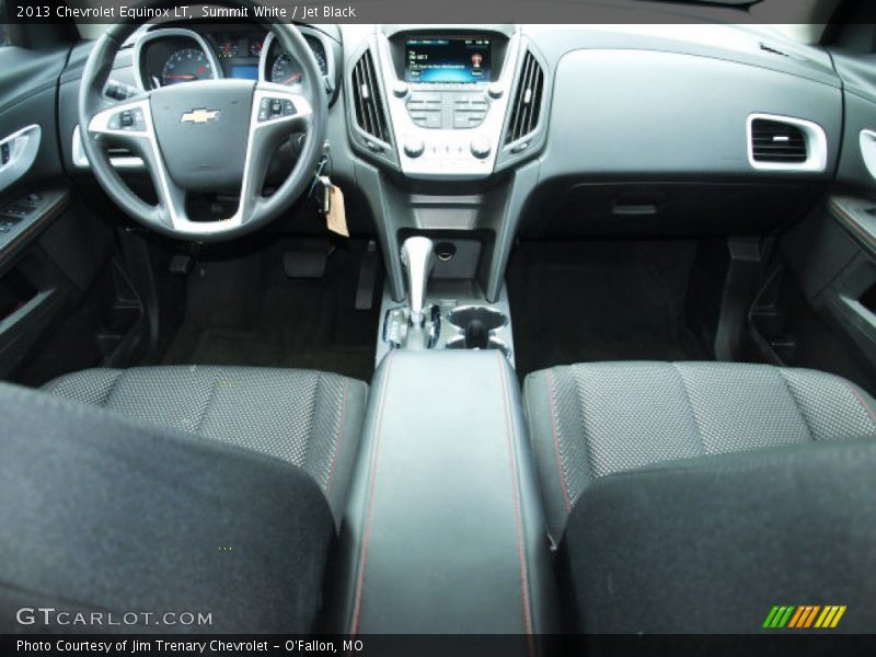 Summit White / Jet Black 2013 Chevrolet Equinox LT