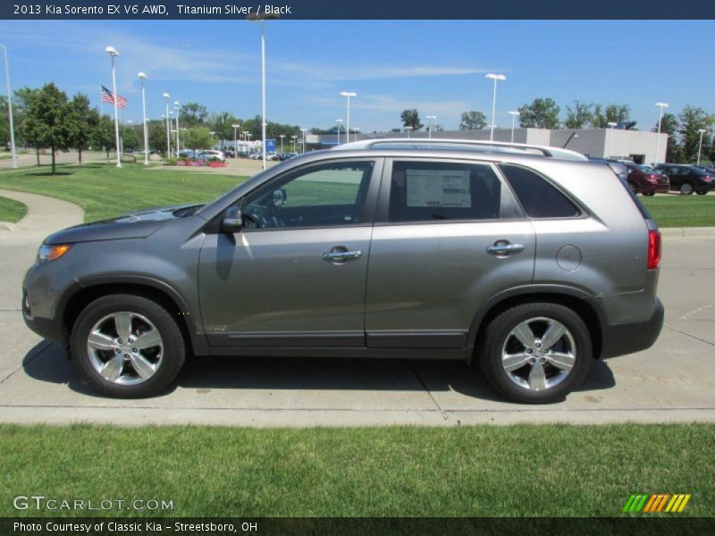  2013 Sorento EX V6 AWD Titanium Silver