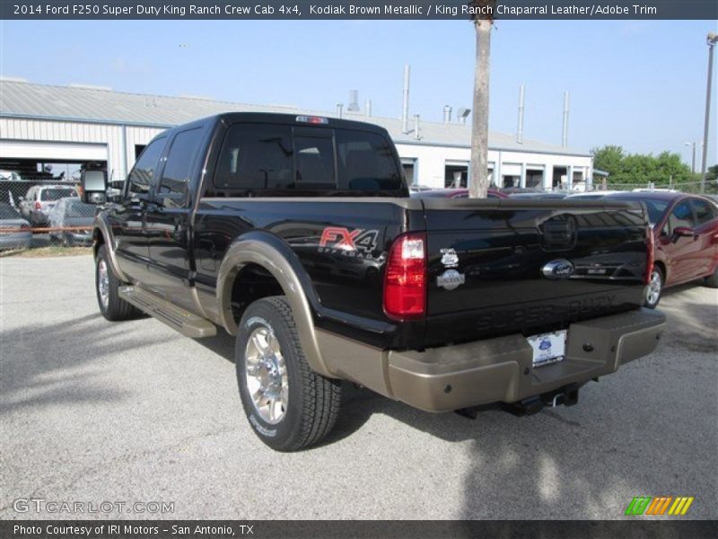 Kodiak Brown Metallic / King Ranch Chaparral Leather/Adobe Trim 2014 Ford F250 Super Duty King Ranch Crew Cab 4x4