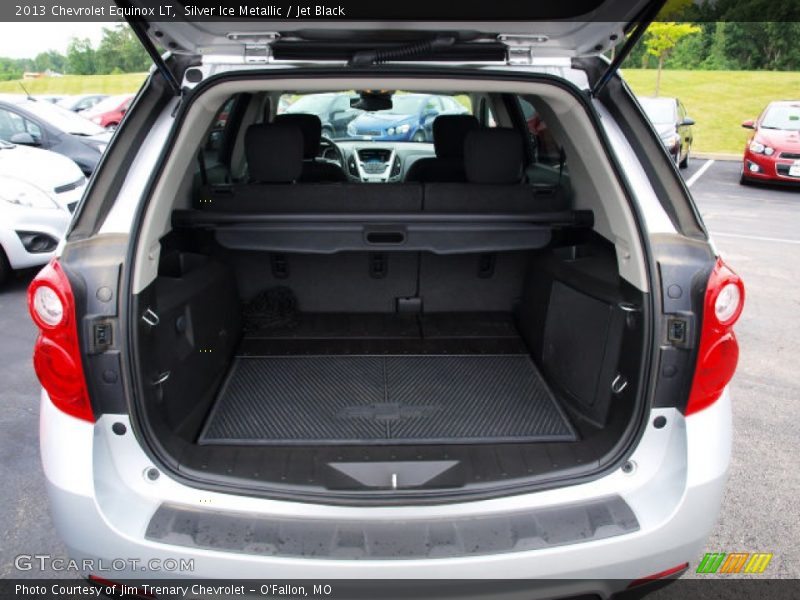 Silver Ice Metallic / Jet Black 2013 Chevrolet Equinox LT