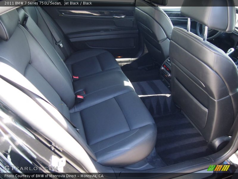 Jet Black / Black 2011 BMW 7 Series 750Li Sedan