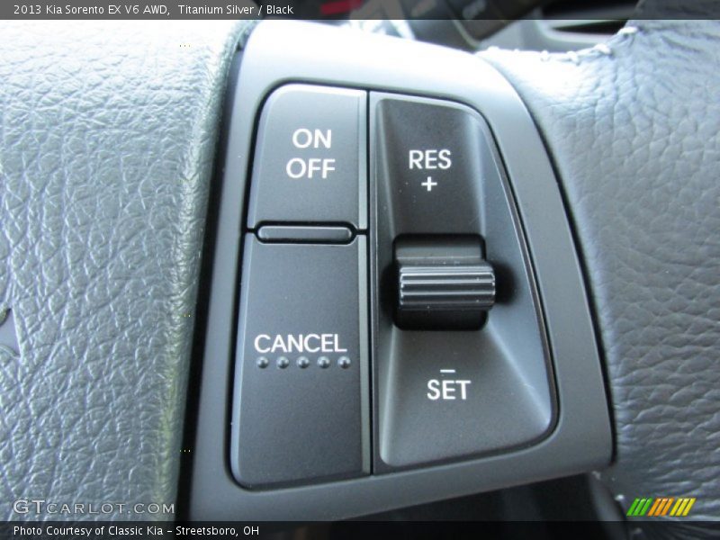 Titanium Silver / Black 2013 Kia Sorento EX V6 AWD