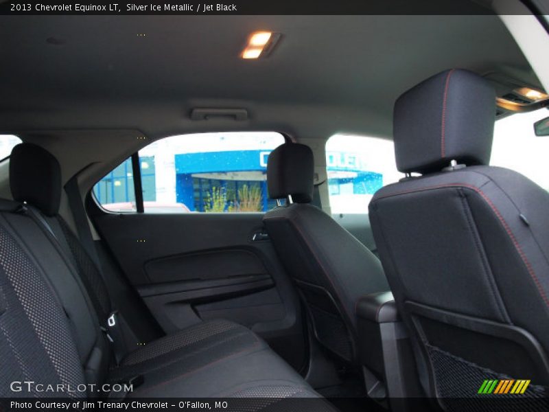 Silver Ice Metallic / Jet Black 2013 Chevrolet Equinox LT