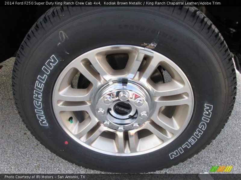 Kodiak Brown Metallic / King Ranch Chaparral Leather/Adobe Trim 2014 Ford F250 Super Duty King Ranch Crew Cab 4x4