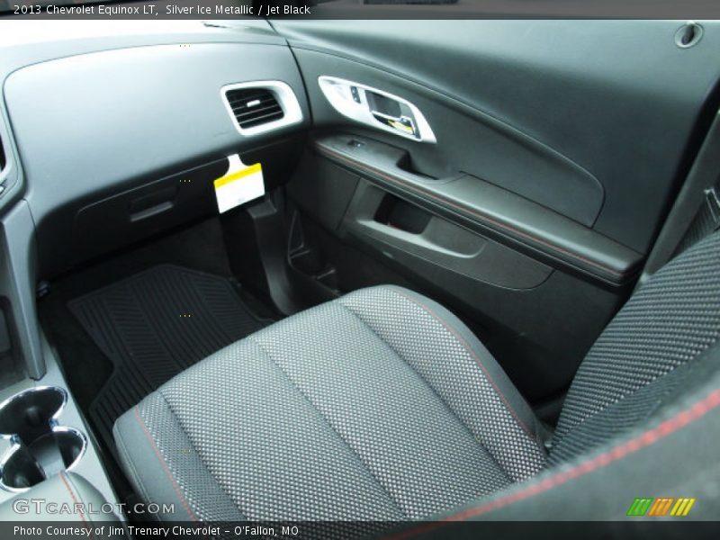 Silver Ice Metallic / Jet Black 2013 Chevrolet Equinox LT