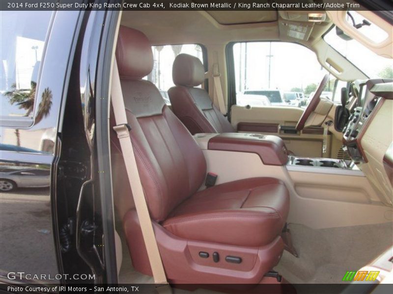 Kodiak Brown Metallic / King Ranch Chaparral Leather/Adobe Trim 2014 Ford F250 Super Duty King Ranch Crew Cab 4x4