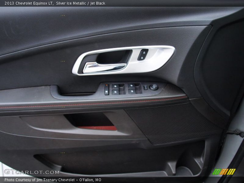 Silver Ice Metallic / Jet Black 2013 Chevrolet Equinox LT