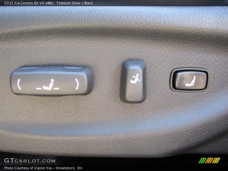Titanium Silver / Black 2013 Kia Sorento EX V6 AWD