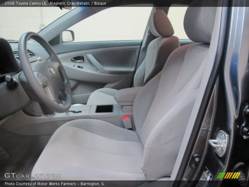 Magnetic Gray Metallic / Bisque 2008 Toyota Camry LE