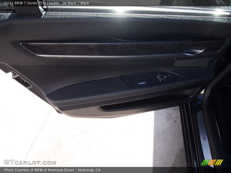 Jet Black / Black 2011 BMW 7 Series 750Li Sedan