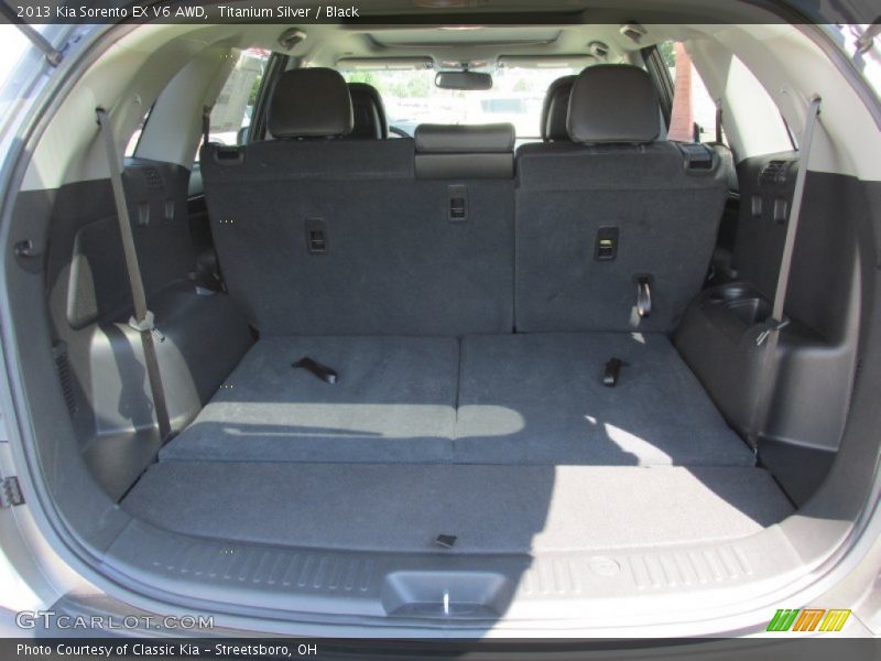 Titanium Silver / Black 2013 Kia Sorento EX V6 AWD