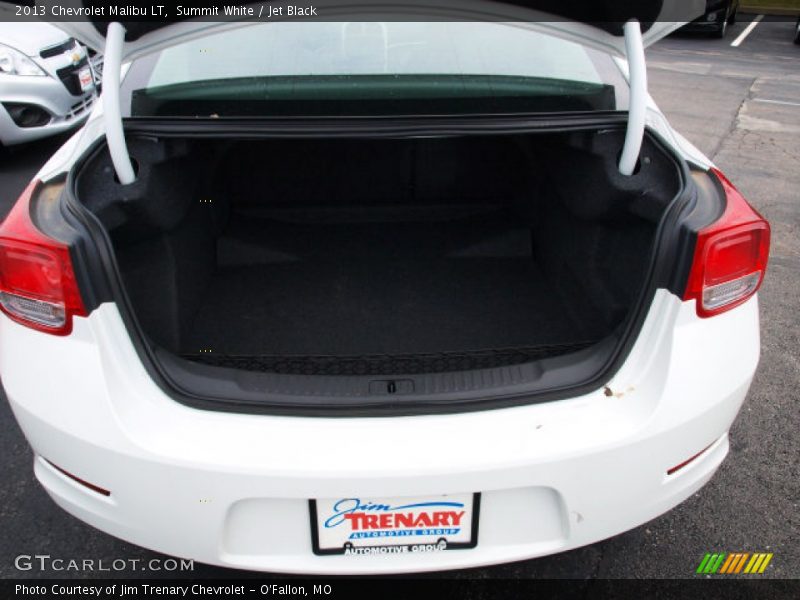 Summit White / Jet Black 2013 Chevrolet Malibu LT