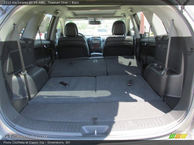 Titanium Silver / Black 2013 Kia Sorento EX V6 AWD