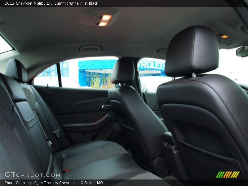 Summit White / Jet Black 2013 Chevrolet Malibu LT