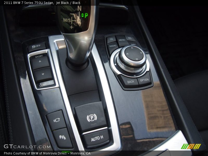 Jet Black / Black 2011 BMW 7 Series 750Li Sedan