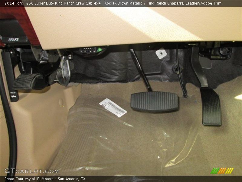 Kodiak Brown Metallic / King Ranch Chaparral Leather/Adobe Trim 2014 Ford F250 Super Duty King Ranch Crew Cab 4x4