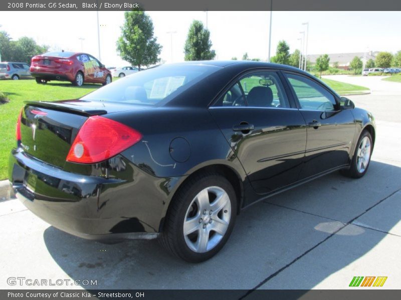 Black / Ebony Black 2008 Pontiac G6 Sedan