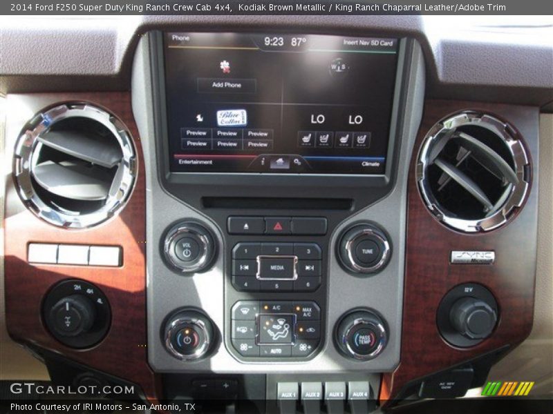 Kodiak Brown Metallic / King Ranch Chaparral Leather/Adobe Trim 2014 Ford F250 Super Duty King Ranch Crew Cab 4x4
