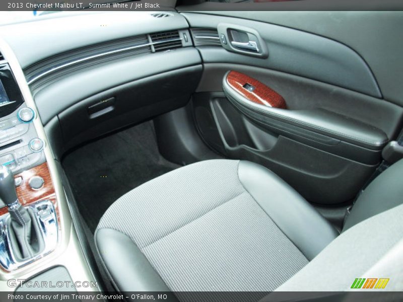 Summit White / Jet Black 2013 Chevrolet Malibu LT