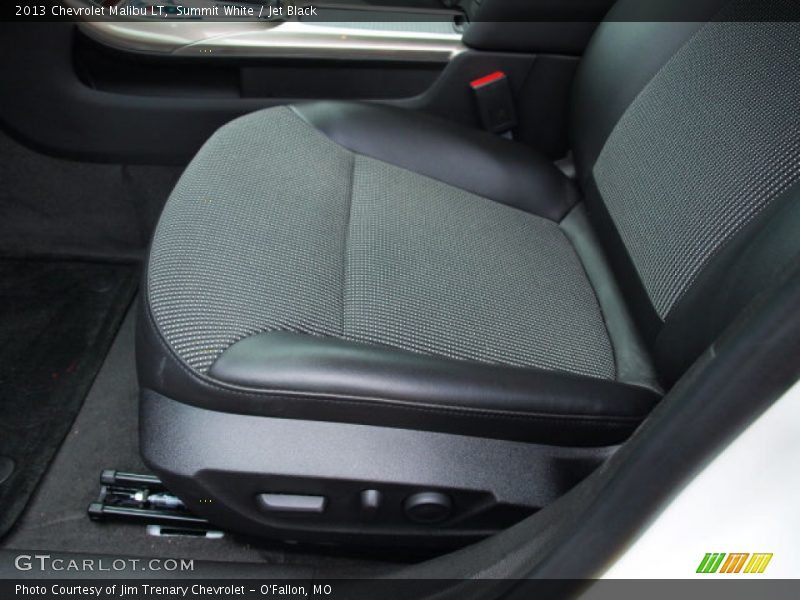 Summit White / Jet Black 2013 Chevrolet Malibu LT