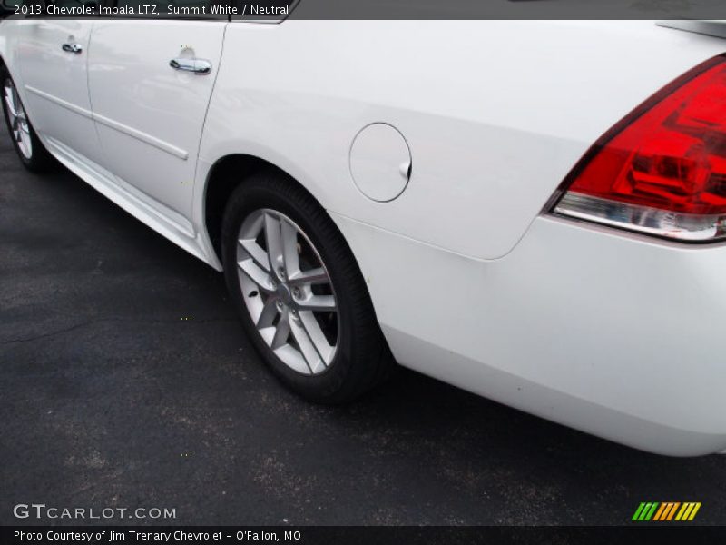 Summit White / Neutral 2013 Chevrolet Impala LTZ