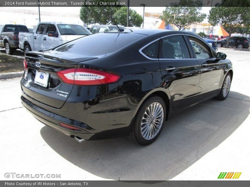 Tuxedo Black / Charcoal Black 2014 Ford Fusion Hybrid Titanium