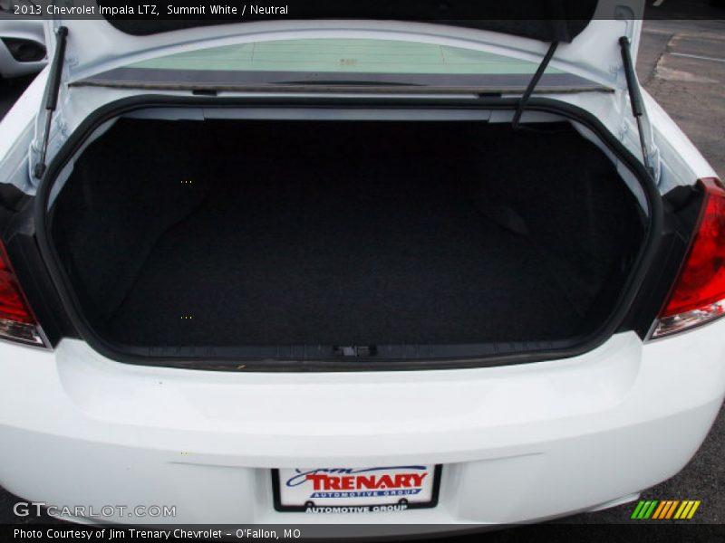 Summit White / Neutral 2013 Chevrolet Impala LTZ