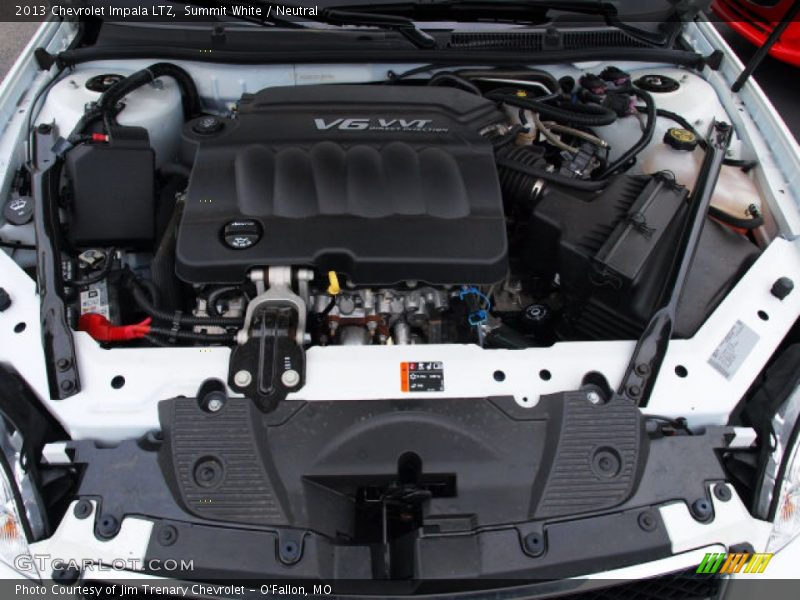Summit White / Neutral 2013 Chevrolet Impala LTZ
