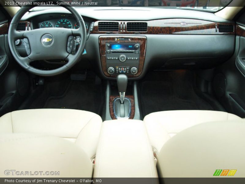 Summit White / Neutral 2013 Chevrolet Impala LTZ