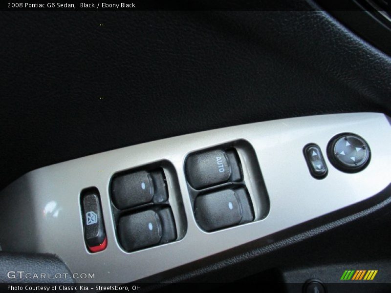 Black / Ebony Black 2008 Pontiac G6 Sedan