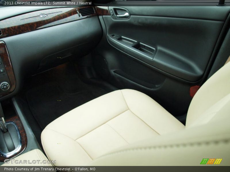 Summit White / Neutral 2013 Chevrolet Impala LTZ