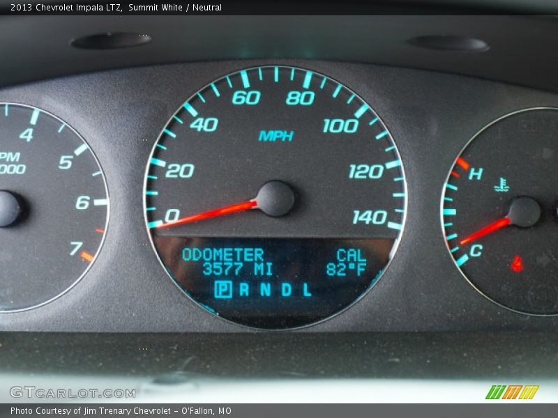 Summit White / Neutral 2013 Chevrolet Impala LTZ