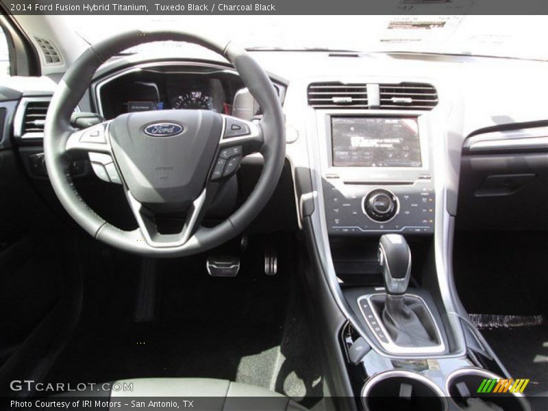 Dashboard of 2014 Fusion Hybrid Titanium