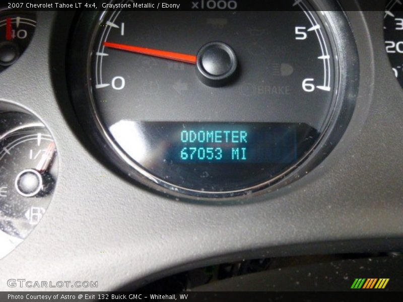 Graystone Metallic / Ebony 2007 Chevrolet Tahoe LT 4x4