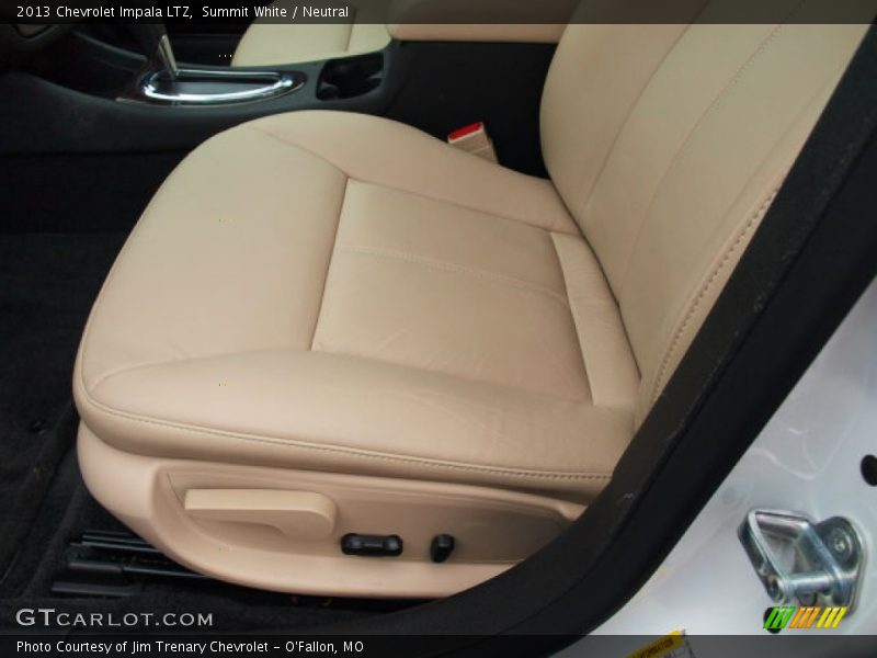 Summit White / Neutral 2013 Chevrolet Impala LTZ