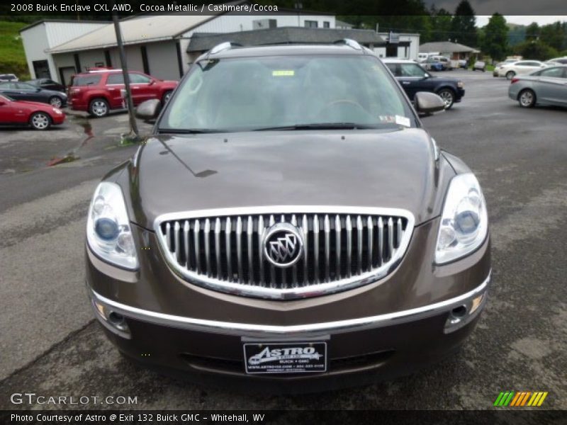 Cocoa Metallic / Cashmere/Cocoa 2008 Buick Enclave CXL AWD