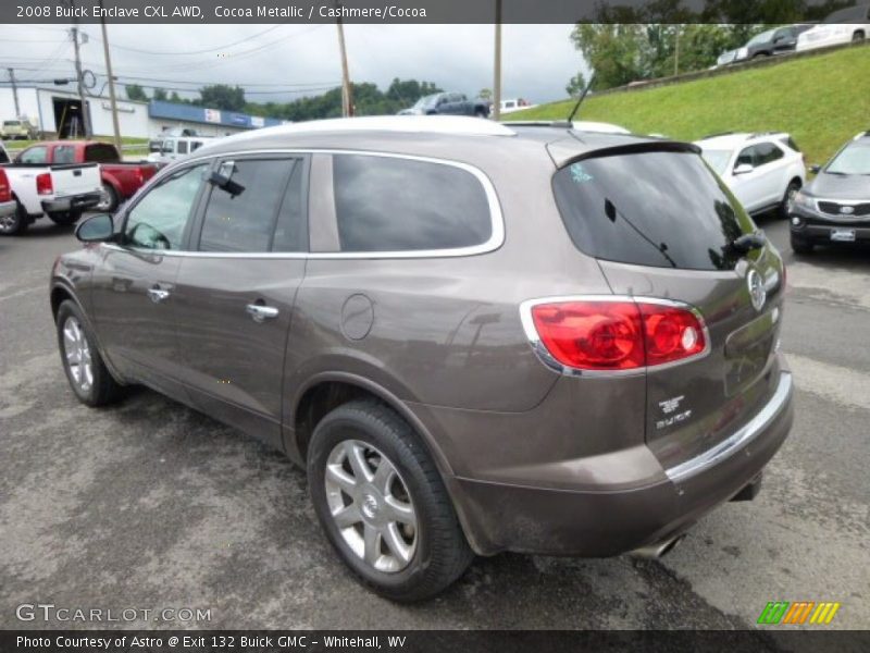 Cocoa Metallic / Cashmere/Cocoa 2008 Buick Enclave CXL AWD