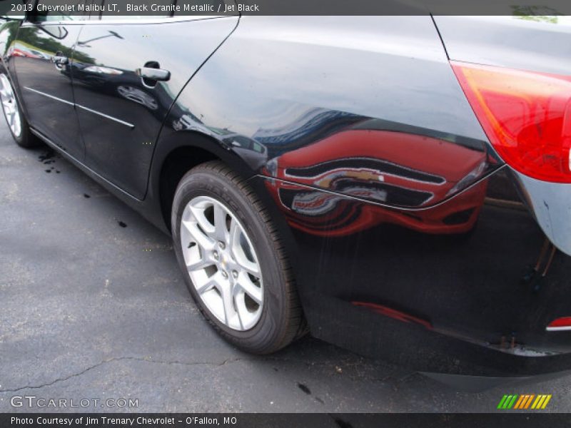 Black Granite Metallic / Jet Black 2013 Chevrolet Malibu LT