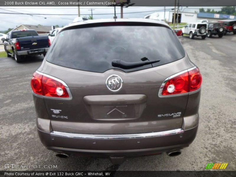 Cocoa Metallic / Cashmere/Cocoa 2008 Buick Enclave CXL AWD