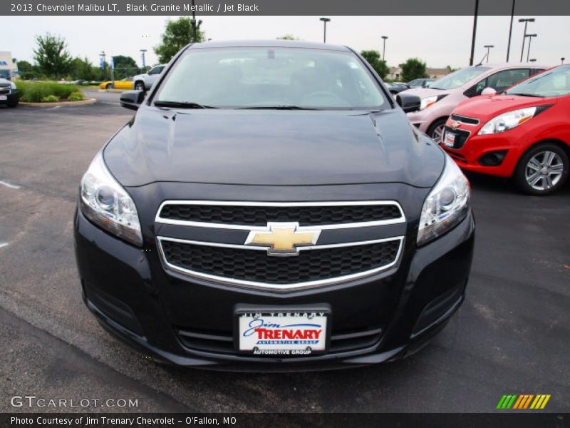 Black Granite Metallic / Jet Black 2013 Chevrolet Malibu LT