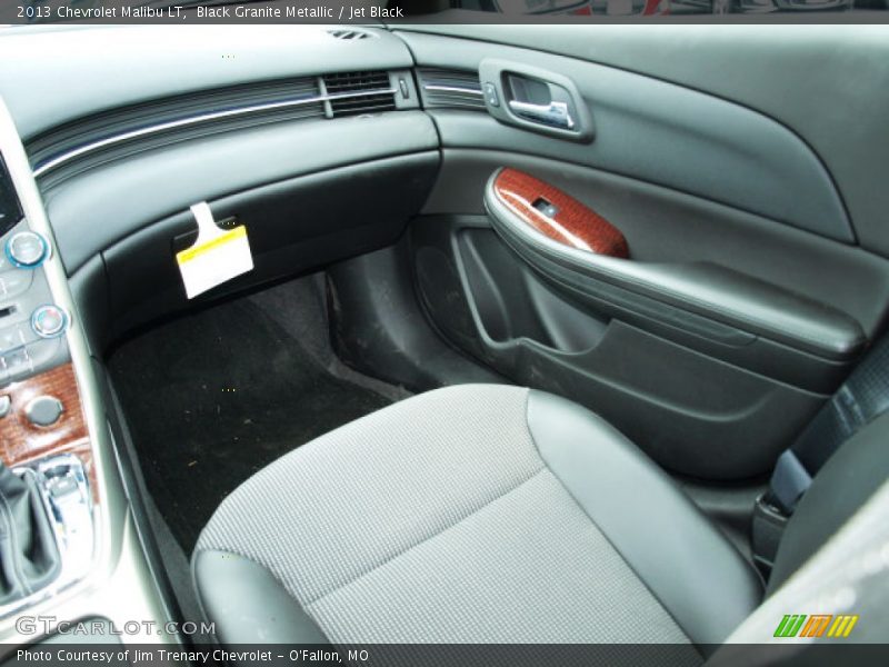 Black Granite Metallic / Jet Black 2013 Chevrolet Malibu LT