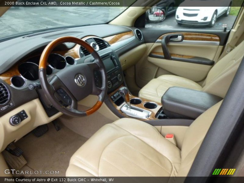 Cocoa Metallic / Cashmere/Cocoa 2008 Buick Enclave CXL AWD
