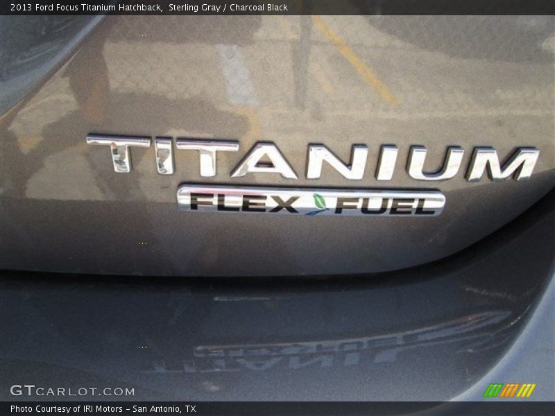 Sterling Gray / Charcoal Black 2013 Ford Focus Titanium Hatchback