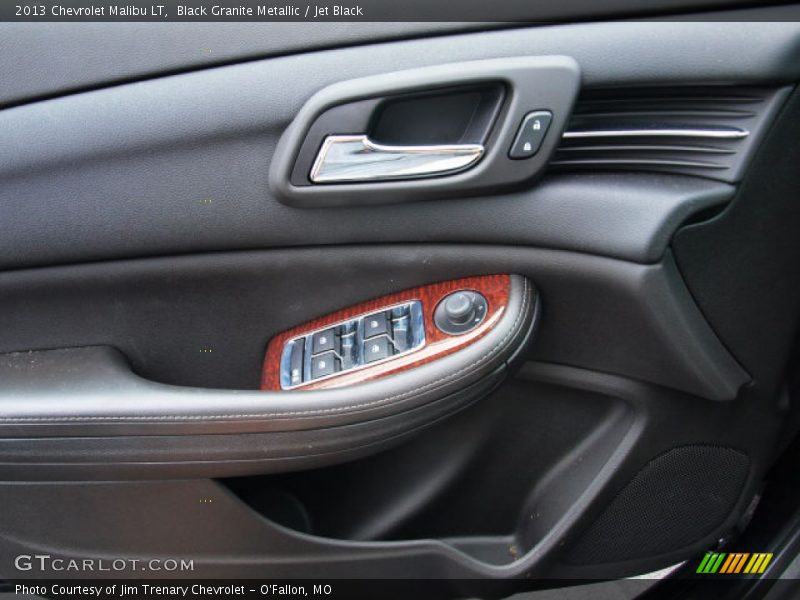 Black Granite Metallic / Jet Black 2013 Chevrolet Malibu LT