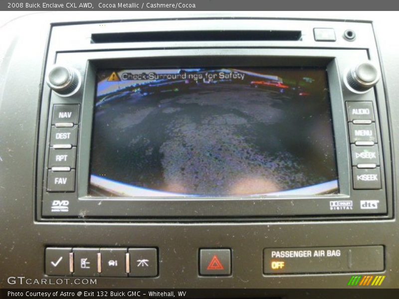 Cocoa Metallic / Cashmere/Cocoa 2008 Buick Enclave CXL AWD