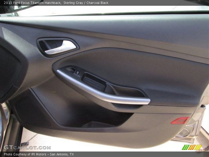 Sterling Gray / Charcoal Black 2013 Ford Focus Titanium Hatchback