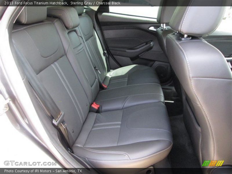 Sterling Gray / Charcoal Black 2013 Ford Focus Titanium Hatchback