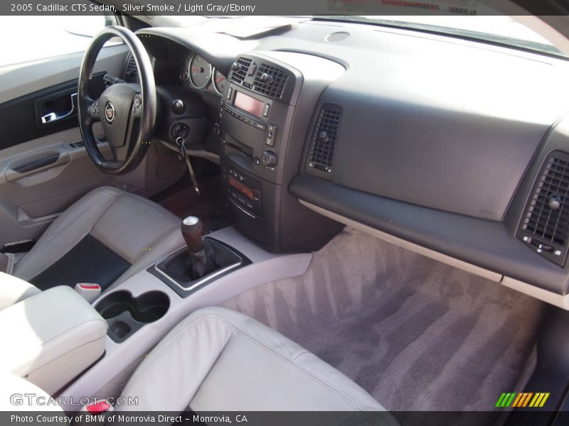 Silver Smoke / Light Gray/Ebony 2005 Cadillac CTS Sedan