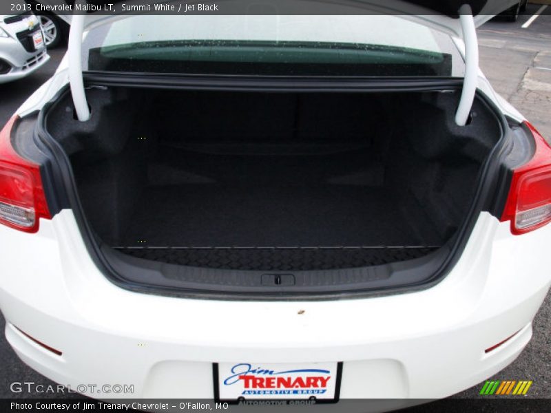 Summit White / Jet Black 2013 Chevrolet Malibu LT